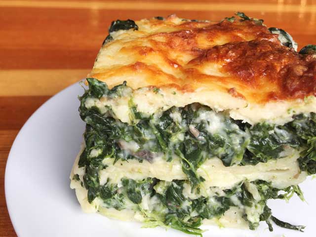 Spinach Lasagna